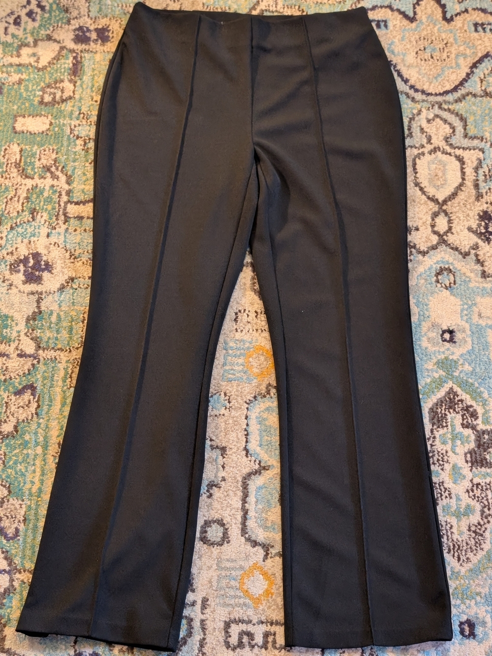 Wren Black Center-Seam Dress Trousers
